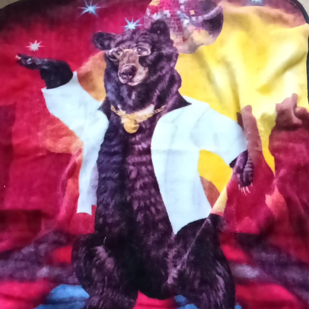 Plush Saturday Night Fever Blankey